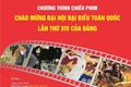 Học sinh hào hứng tham quan triển lãm tranh cổ động chào mừng Đại hội đại biểu toàn quốc lần thứ XIV của Đảng