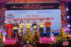 Thanh Hóa giành Giải A tại Liên hoan hát văn, hát chầu văn toàn quốc năm 2021