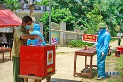 Tổ bầu cử đặc biệt trong khu vực phong tỏa