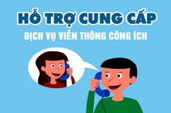 Tiếp tục hỗ trợ cung cấp dịch vụ viễn thông công ích