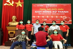 Tiếp nhận 1.900 đơn vị máu từ đợt 1 Chương trình “Hành trình đỏ - Kết nối dòng máu Việt” 2021 tại Thanh Hóa