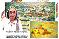 Họa sĩ Đỗ Chung: Dấn thân để tạo lối đi riêng