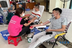 Tiếp nhận 1.284 đơn vị máu từ Chương trình “Giọt hồng xứ Thanh” taị TP  Thanh Hóa