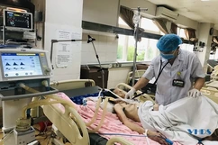 Bên trong khu phong toả Bệnh viện Đa khoa Hợp Lực