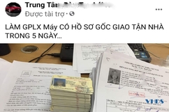 Cảnh báo về những mời chào học cấp tốc, cấp bằng lái xe tận nhà