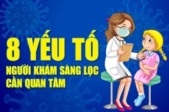 Infographics] - 8 trường hợp cần lưu ý khi tiêm vaccine COVID-19 cho trẻ em