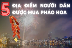 5 địa điểm người dân được mua pháo hoa trong dịp Tết Nguyên đán 2022 tại Thanh Hóa