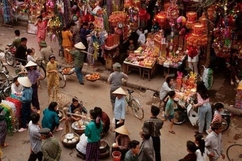 Văn hóa chợ quê ngày tết