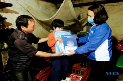 Huyện đoàn Hà Trung chung tay chăm lo tết cho  thiếu nhi nghèo