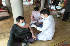 Hiệu quả từ tổ y tế lưu động chăm sóc bệnh nhân F0 tại Ngọc Lặc