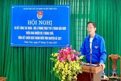 Bí thư Đoàn xã tận tâm với phong trào Đoàn