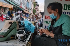 Làm đẹp cho những đôi giày, dép cũ