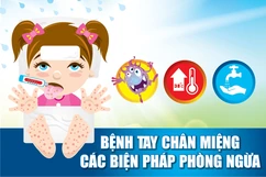 [Infographic] Bệnh tay chân miệng: Các biện pháp phòng ngừa
