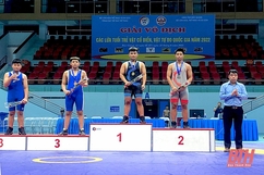 VĐV Thanh Hóa khởi đầu ấn tượng tại Giải Vô địch các lứa tuổi trẻ vật cổ điển, vật tự do quốc gia năm 2022