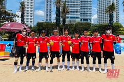 Thanh Hóa giành 1 HCV, 1 HCB tại Giải vô địch cầu mây bãi biển quốc gia năm 2022