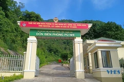 Đồn Biên phòng Pù Nhi đẩy mạnh tăng gia sản xuất và xây dựng cảnh quan xanh, sạch, đẹp