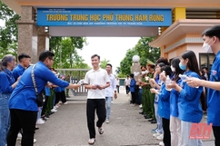 Hơn 1.500 thanh niên tình nguyện Thanh Hóa tham gia tiếp sức kỳ thi THPT