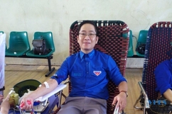 Bí thư đoàn xã 12 lần tình nguyện hiến máu