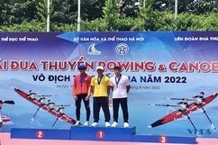Đua thuyền Thanh Hóa kết thúc Giải vô địch trẻ quốc gia 2022 với 4 HCV