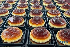 Độc đáo bánh trung thu bằng thạch rau câu