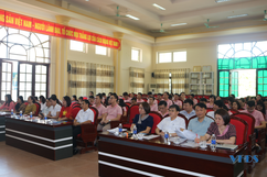 Lớp A2 - K49 Trung cấp Lý luận chính trị nghiên cứu thực tế tại thị xã Bỉm Sơn