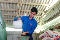 Thủ lĩnh thanh niên đạt giải thưởng “15 - 10”