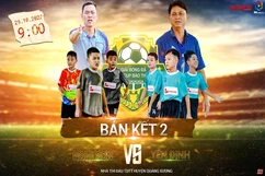 [TRỰC TIẾP] Trận Bán kết 2 - lứa tuổi U8: Thị xã Nghi Sơn vs Yên Định