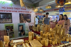 Khởi nghiệp bởi đam mê với hàng thủ công mỹ nghệ bằng tre