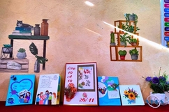 Ngắm những món quà “hand made” học trò xứ Thanh dành tặng các thầy cô giáo