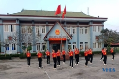Sôi nổi Hội thi hát ru/dân ca và dân vũ thể thao trực tuyến của các cấp hội phụ nữ tỉnh 2023 
