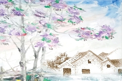 Hoa xoan không còn nở trong khu vườn cũ