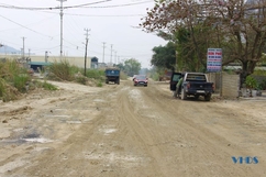 Đường Tỉnh 518C đoạn qua thị trấn Yên Lâm xuống cấp, gây mất an toàn giao thông