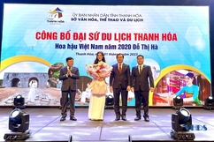 Hoa hậu Việt Nam 2020 Đỗ Thị Hà chính thức đảm nhận vai trò Đại sứ Du lịch Thanh Hóa