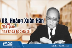 GS. Hoàng Xuân Hãn - Nhà giáo, nhà khoa học đại tài