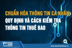 Chuẩn hóa thông tin cá nhân: Quy định và cách kiểm tra thông tin thuê bao