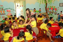 Trường Mầm non Nga An - nơi gửi gắm niềm tin