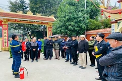 Phát huy hiệu quả tổ liên gia an toàn PCCC ở phường Nam Ngạn
