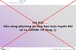 Cảnh giác với tin giả, xấu độc về dịch bệnh COVID-19