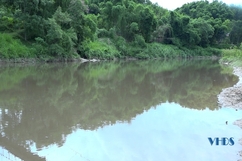 Nước sông Âm bị ô nhiễm