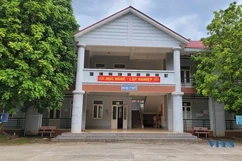 Trường học tiền tỷ ở huyện biên giới bị xuống cấp