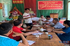 Phát huy vai trò đội ngũ báo cáo viên, tuyên truyền viên trong xây dựng đời sống văn hóa ở Thạch Thành