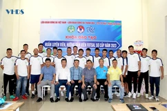 Khai giảng khóa đào tạo huấn luyện viên, hướng dẫn viên bóng đá cộng đồng
