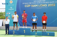 Đội tuyển quần vợt Thanh Hóa giành thành tích cao tại Giải vô địch trẻ toàn quốc năm 2023