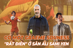 Có một Graeme Souness “rất điên” ở sân Ali Sami Yen