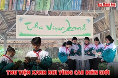 [Video] Thư viện xanh nơi vùng cao biên giới