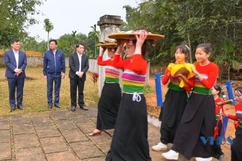 Lễ hội Đền thờ Đô đốc Đài lương quận công Lê Phúc Hoạch lần thứ nhất được tổ chức vào ngày 16/2 
