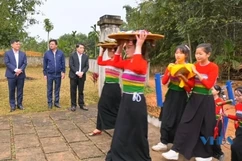 Lễ hội Đền thờ Đô đốc Đài lương quận công Lê Phúc Hoạch lần thứ nhất được tổ chức vào ngày 16/2 