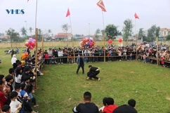 Tưng bừng Hội vật truyền thống xã Hoằng Phong