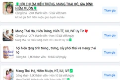 Tràn lan dịch vụ đẻ thuê, hiến tinh trùng, trứng