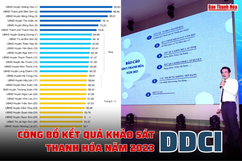 [Bản tin 18h] Công bố kết quả khảo sát DDCI Thanh Hóa năm 2023